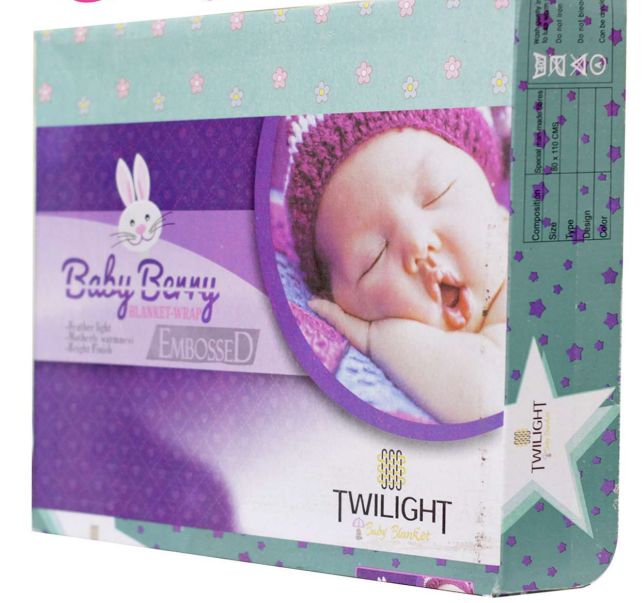 BABY BERRY COT 1 PLY BABY BLANKET PLUSH MINK